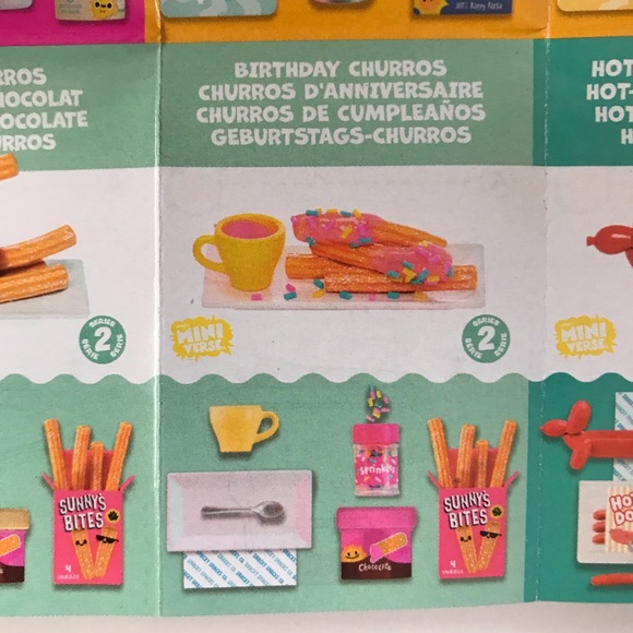 birthday churros Miniverse Make It Mini Food Cafe - Picture 2 of 2